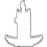 FOREMKA METALOWA DO PIERNIKÓW CIASTEK świeczka świąteczna 5,7x4,3cm