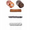 Wilton FOREMKI PAPILOTKI Halloween + Pikery 72szt