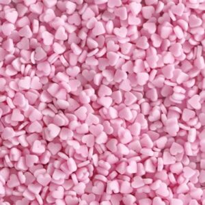 POSYPKA CUKROWA - SERCA SERDUSZKA różowe micro 50g