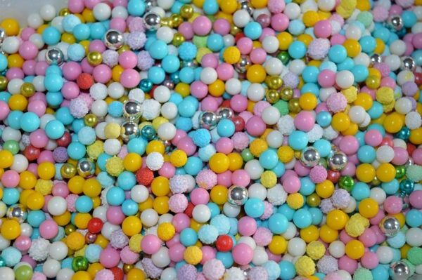 POSYPKA CUKROWA PEREŁKI - MIMOZA MIX - 50g