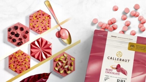 CZEKOLADA BELGIJSKA różowa Ruby Callebaut 250g