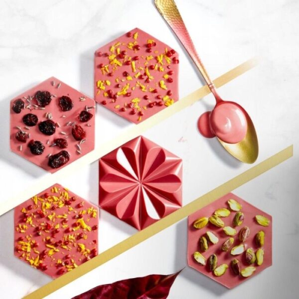 CZEKOLADA BELGIJSKA różowa Ruby Callebaut 250g
