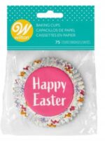 Wilton FOREMKI PAPILOTKI - HAPPY EASTER - 75szt - obrazek 3