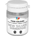 Barwnik W Proszku Brokatowy Shimmering SREBRO 20g