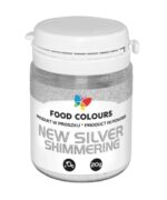 Barwnik W Proszku Brokatowy Shimmering SREBRO 20g