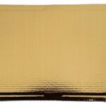 PODKŁAD POD TORT CIASTO - Tektura Falista - 20x30 cm Złoty T