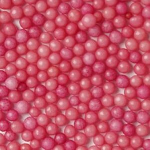 POSYPKA PEREŁKI GROSZKI CUKROWE różowe sd 4mm 50g