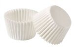 FOREMKI PAPILOTKI MINI 30x25 mm białe 100 szt - obrazek 2
