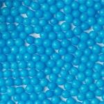POSYPKA PEREŁKI GROSZKI CUKROWE niebieskie 4mm 25g