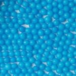 GROSZKI CUKROWE niebieskie 4mm 25g