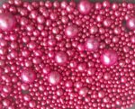 POSYPKA CUKROWA MIX metaliczne ciemny róż 50g