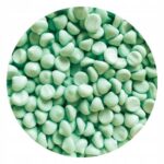 DEKORACJA POSYPKA mini bezy beziki zielone jasne 50g