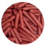 POSYPKA CUKROWA Duże Pałeczki MAKARONI czerwone 20g