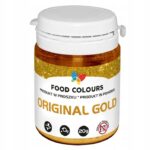 BARWNIK SPOŻYWCZY W PROSZKU Jadalny Brokat Original Gold - ZŁOTO 20g - obrazek 2