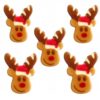 DEKORACJA CZEKOLADOWA CZEKOLADKI renifer Rudolf 5szt