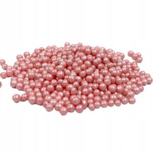 POSYPKA CHRUPKI RYŻOWE PEREŁKI miękkie Perłowe Różowe 50g