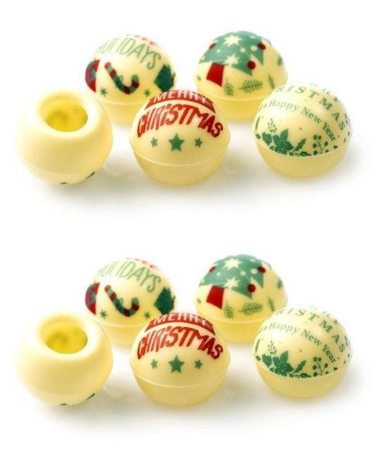 CZEKOLADOWE DEKORACYJNE KULE korpusy święta z nadrukiem 8 szt