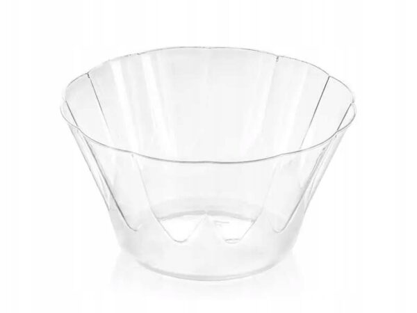 Pucharek Plastikowy Przezroczysty 400 ml - 25 szt DECO