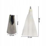 TYLKI KOŃCÓWKI DEKORATORSKIE 12 szt. + adapter + rękaw - obrazek 3