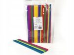 SŁOMKI RURKI PLASTIKOWE kolorowe 240X8mm 100 szt