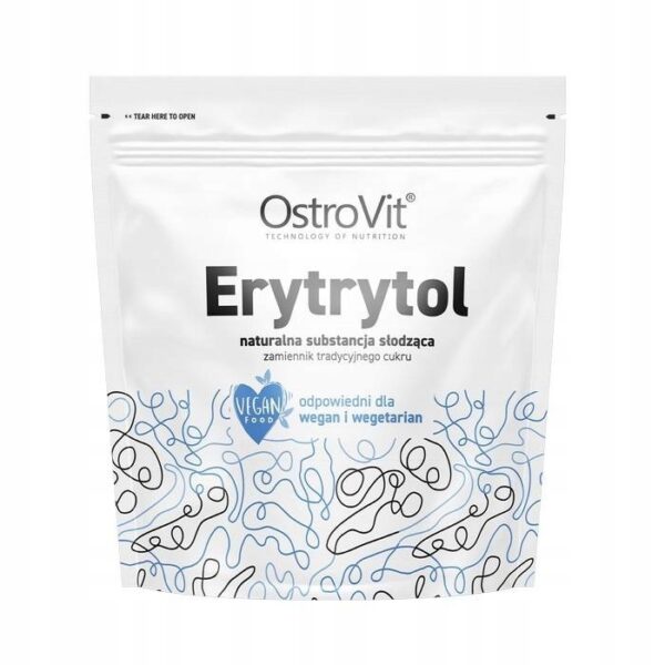 OstroVit ERYTROL Erytrytol naturalny słodzik zamiennik cukru 1kg