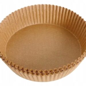 WKŁADY DO FRYTOWNICY BEZTŁUSZCZOWEJ AIR FRYER okr. 16/19 x 4,5cm - 50 szt.