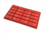 FORMA SILIKONOWA DO CZEKOLADY PTASIEGO MLECZKA PTASIE MLECZKO - 29 x 17 x 2 - obrazek 2