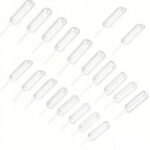 PIPETY PIPETKI DESEROWE Podłużne Owalne 1,3x6,5cm 20szt