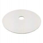 PODKŁAD POD TORT PIĘTROWY LAMINOWANY Biały z otworem 20 cm