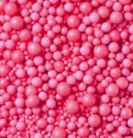 POSYPKA CUKROWA MIX MACZEK KULKI różowe ciemne 50g - obrazek 2