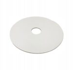 PODKŁAD POD TORT PIĘTROWY LAMINOWANY Biały z otworem 16 cm