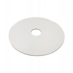 PODKŁAD POD TORT PIĘTROWY LAMINOWANY Biały z otworem 16 cm