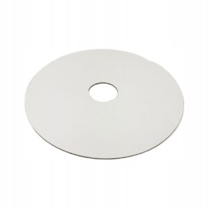 PODKŁAD POD TORT PIĘTROWY LAMINOWANY Biały z otworem 16 cm