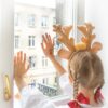 Naklejki na okno szybę Boże Narodzenie Śnieżynki 120szt