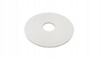 PODKŁAD POD TORT PIĘTROWY LAMINOWANY Biały z otworem 14 cm