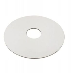 PODKŁAD POD TORT PIĘTROWY LAMINOWANY Biały z otworem 14 cm