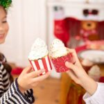 PAPILOTKI PAPIEROWE do babeczek Boże Narodzenie Cukrowe Laski 50 szt - obrazek 3