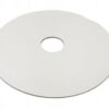 PODKŁAD POD TORT PIĘTROWY LAMINOWANY Biały z otworem 18 cm