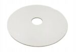 PODKŁAD POD TORT PIĘTROWY LAMINOWANY Biały z otworem 18 cm