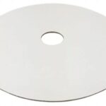 PODKŁAD POD TORT PIĘTROWY LAMINOWANY Biały z otworem 26 cm