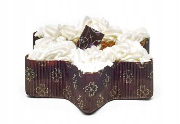 FORMA PAPIEROWA DO PIECZENIA duża gwiazda (600g) 23,5cm 1szt