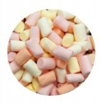 POSYPKA PIANKI marshmallows mini podłużne 4 kolory - 40g