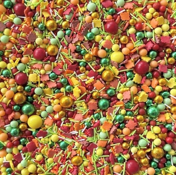 POSYPKA CUKROWA Spadające Jesienne Liście MIX - 50g