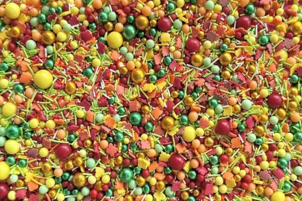 POSYPKA CUKROWA Spadające Jesienne Liście MIX - 50g