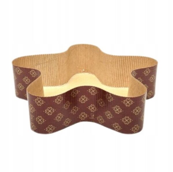 FORMA PAPIEROWA DO PIECZENIA duża gwiazda (600g) 23,5cm 1szt