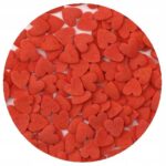 POSYPKA CUKROWA SERCA SERDUSZKA czerwone mini 20g