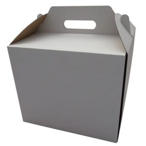 KARTON PUDEŁKO NA TORT Z UCHWYTEM 30x30x25cm gat 2