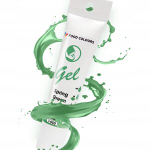 BARWNIK SPOŻYWCZY W ŻELU T-050 Spring Green Zielony Wiosenny 30g