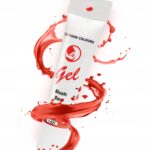 BARWNIK SPOŻYWCZY W ŻELU - T-021 Blush Red Pastelowy Czerwony 30g