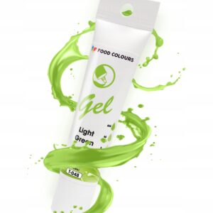 BARWNIK SPOŻYWCZY W ŻELU T-048 Light Green Zielony Jasny 30g